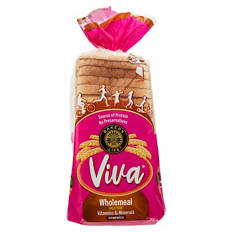 Viva Wholemeal High Fibre Vitamins & Minerals Sandwich 700g